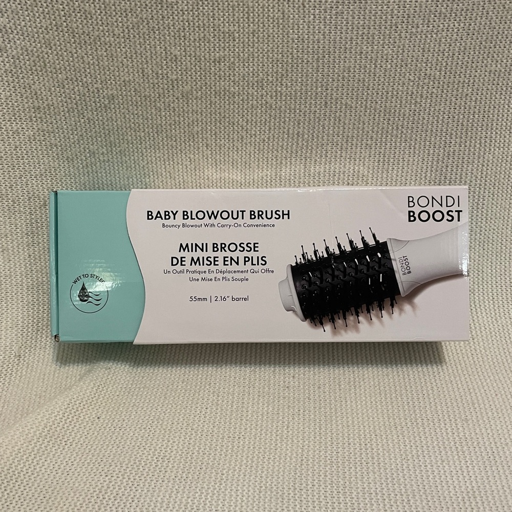 New In Box Baby Blowout Brush Bondi Boost 2.16 Barrel HairStyler Hair Blowdry